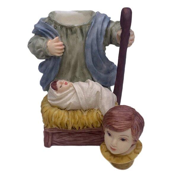 Cherished Moments Tea Time Collection Nativity Tea Set - Picture 5 of 13